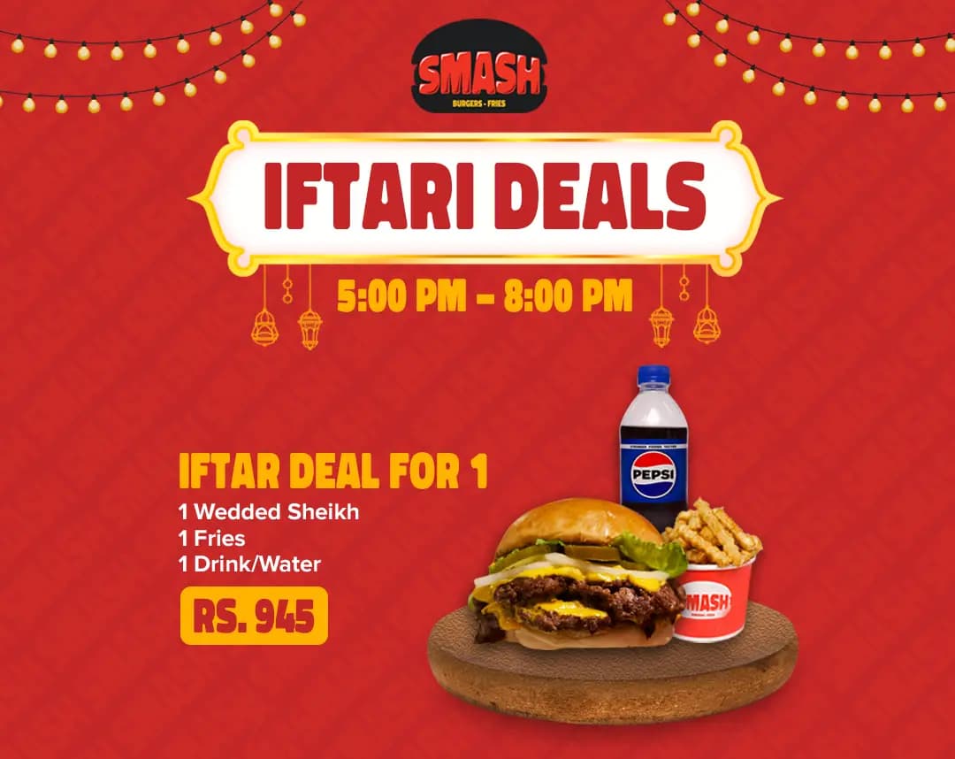 Iftar Deal for 1